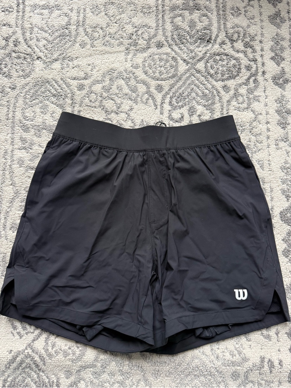 NWT Wilson Set Point Short 7" Lined in Black - Small